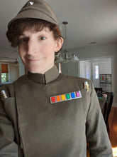 Load image into Gallery viewer, LGBTQ+ Pride Push Button Rank Badge